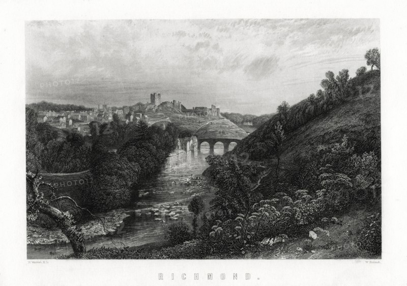 Richmond, London, 1883.Artist: W Forrest