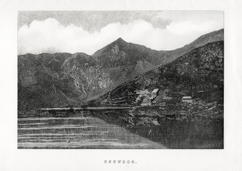 Snowdon, Wales, 1896. Artist: Unknown