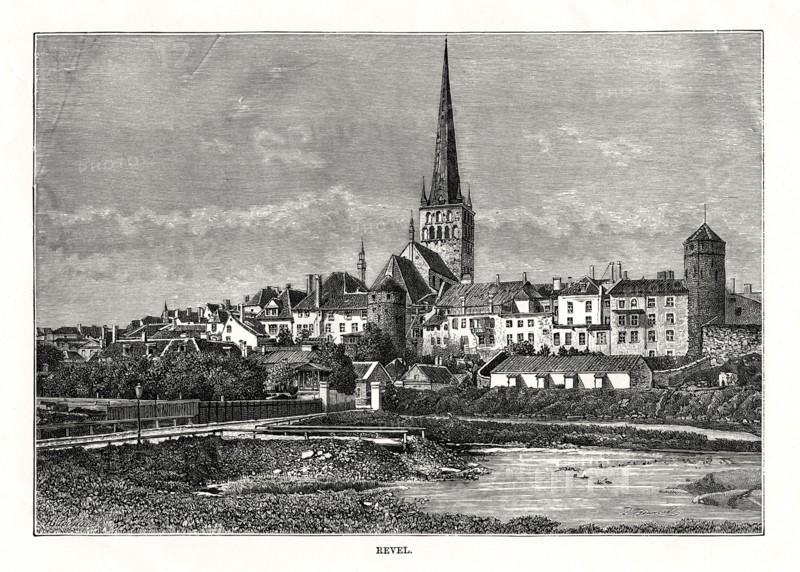 'Revel', Estonia, 1879. Artist: Unknown