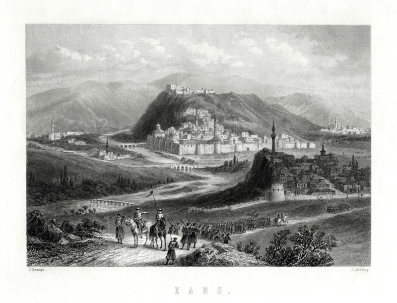 Kars, Turkey, 19th century. Artist: J Godfrey