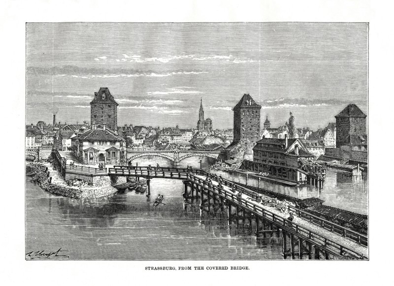 Strasbourg, France, 1879. Artist: C Laplante