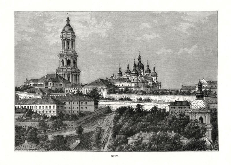 Kiev, Ukraine, 1879. Artist: Taylor