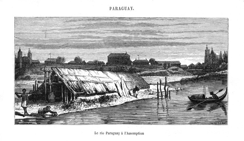 River Paraguay, South America, 19th century. Artist: Unknown