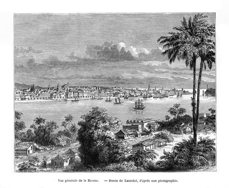 Havana, Cuba, 19th century. Artist: Lancelot