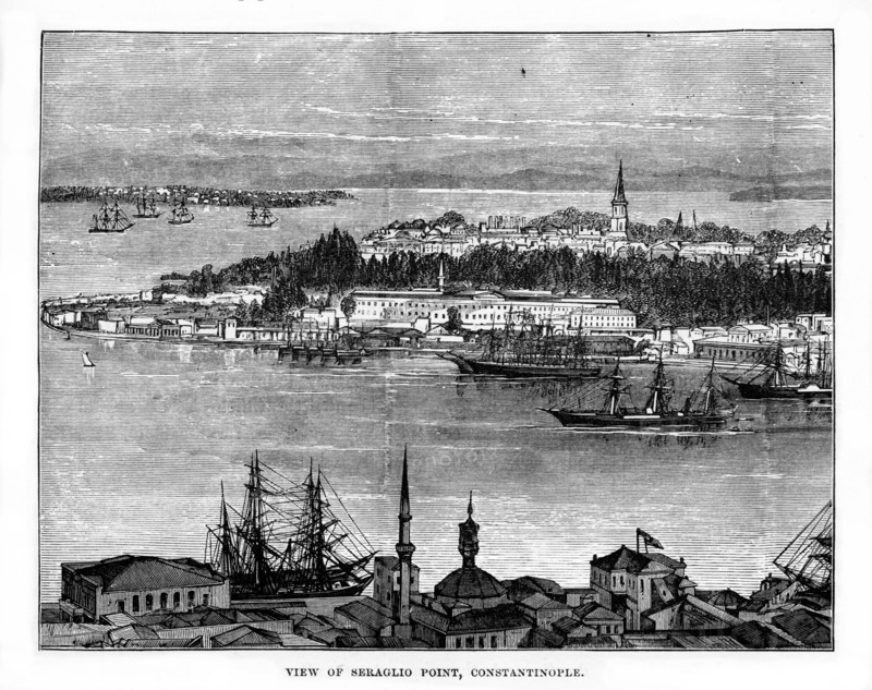 Seraglio Point, Constantinople, Turkey, 19th century. Artist: Unknown