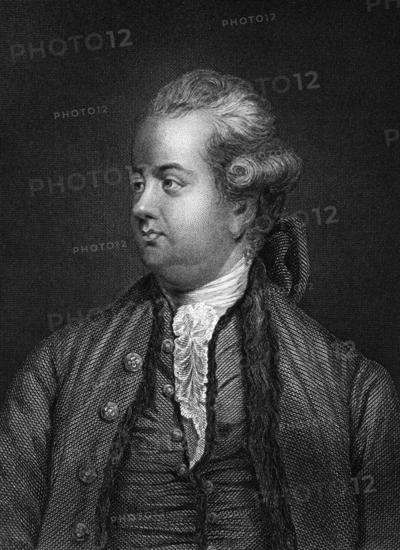 Edward Gibbon, British historian, 19th century. Artist: Unknown