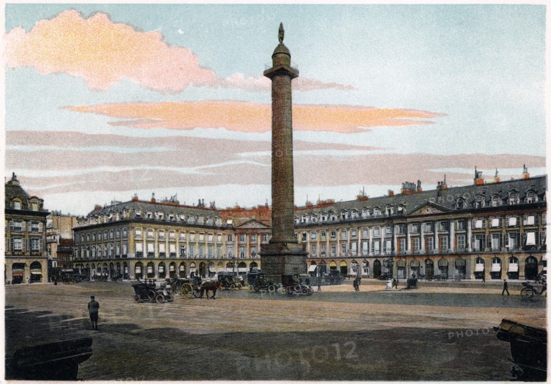 La Colonne Vendome, Paris, c1900. Artist: Unknown