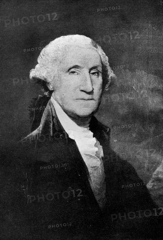 George Washington, first President of the United States, (1933).Artist: Gilbert Stuart