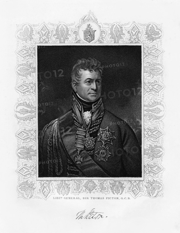 Sir Thomas Picton, British military leader, 19th century. Artist: Unknown