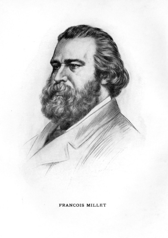 Jean-Francois Millet, French painter, (1912). Artist: Unknown