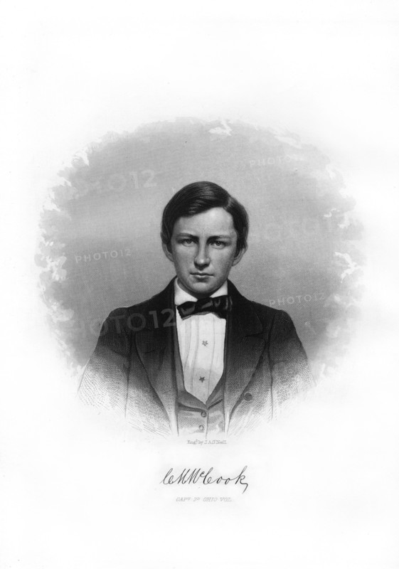 Charles McCook, American soldier, (1872).Artist: John A O'Neill