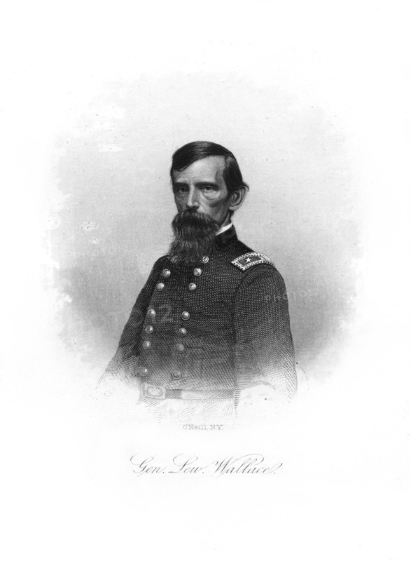 William Hervey Lamme Wallace, American soldier, (1872). Artist: John A O'Neill