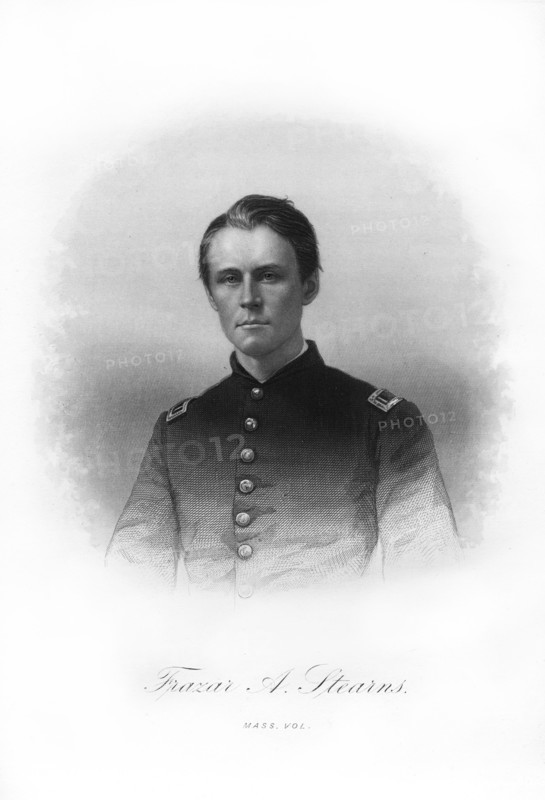 Adjutant Frazar Augustus Stearns, American soldier, (1872).Artist: John A O'Neill