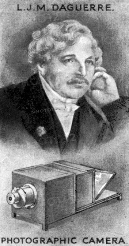 Louis-Jacques-Mande Daguerre, French artist and chemist, (c1924). Artist: Unknown