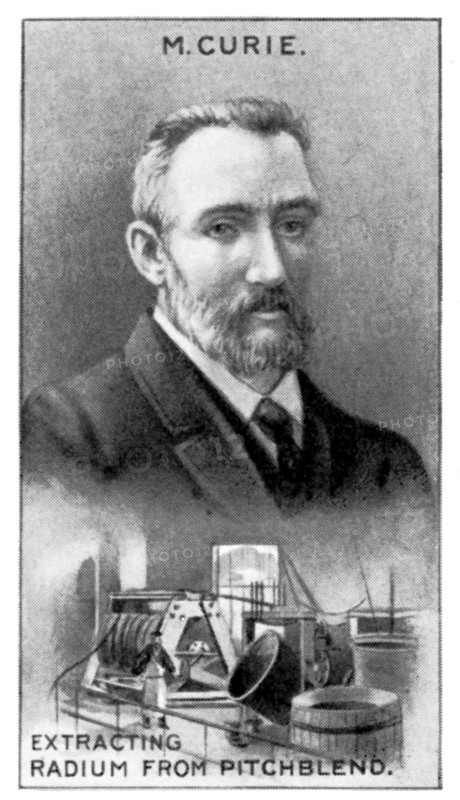 Pierre Curie, French physicist, (c1924). Artist: Unknown