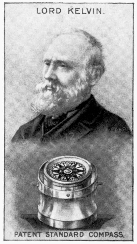 Lord Kelvin, Irish-Scottish mathematical physicist and engineer, (c1924). Artist: Unknown