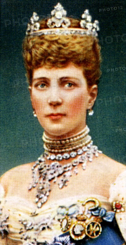 Alexandra of Denmark, late 19th century. Artist: Unknown