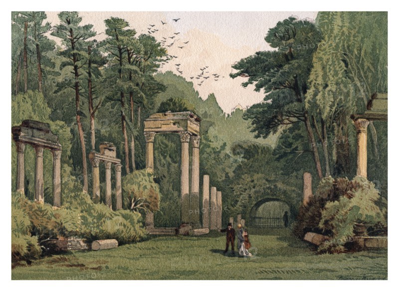 'Ruins in Windsor Park', 1880. Artist: Unknown