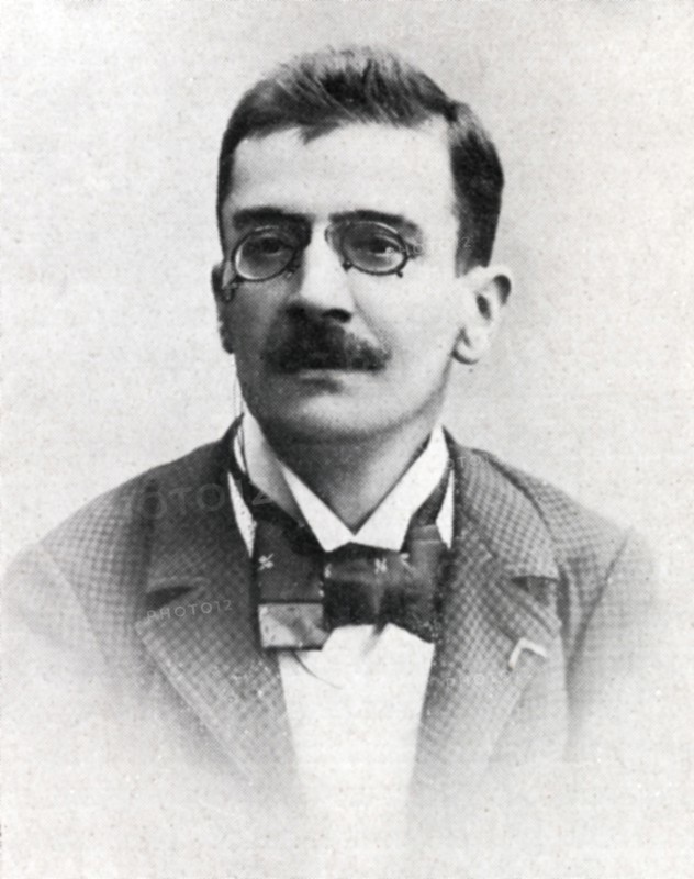 Ferdinand Brunetiere, French writer and critic, late 19th century. Artist: Unknown