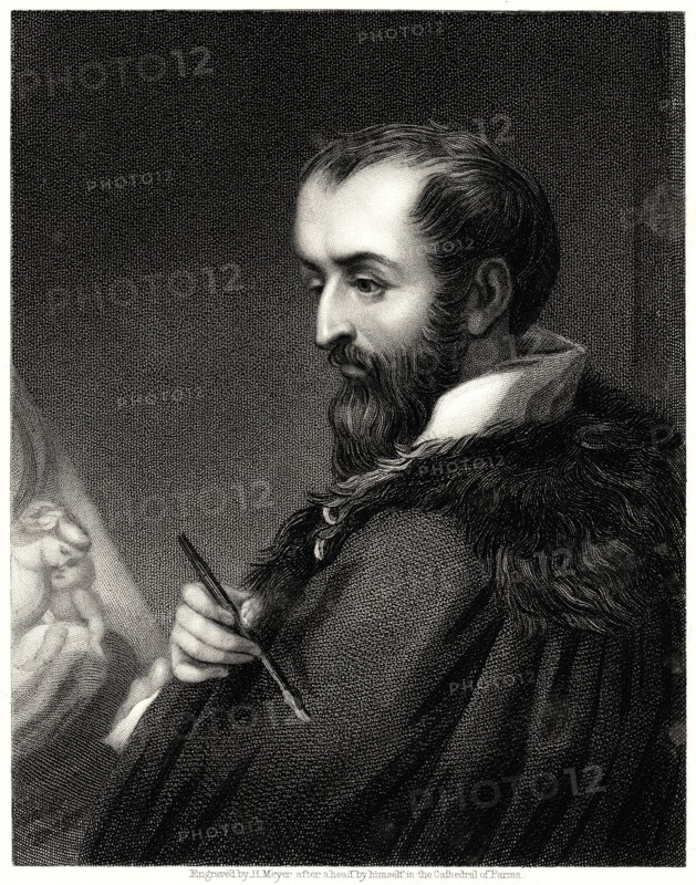 'Correggio', 19th century. Artist: Henry Meyer