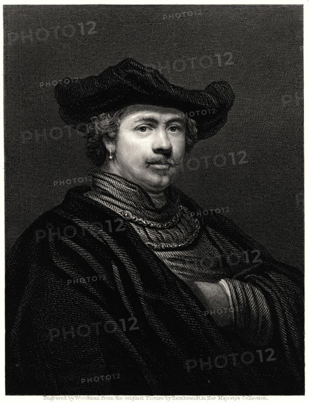 'Rembrandt', 19th century. Artist: Woodman