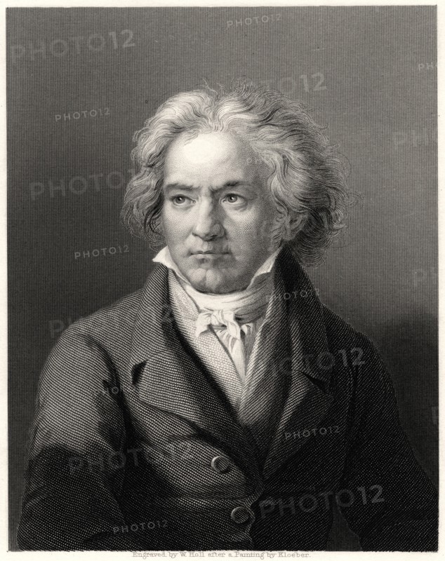 'Beethoven', 19th century. Artist: William Holl