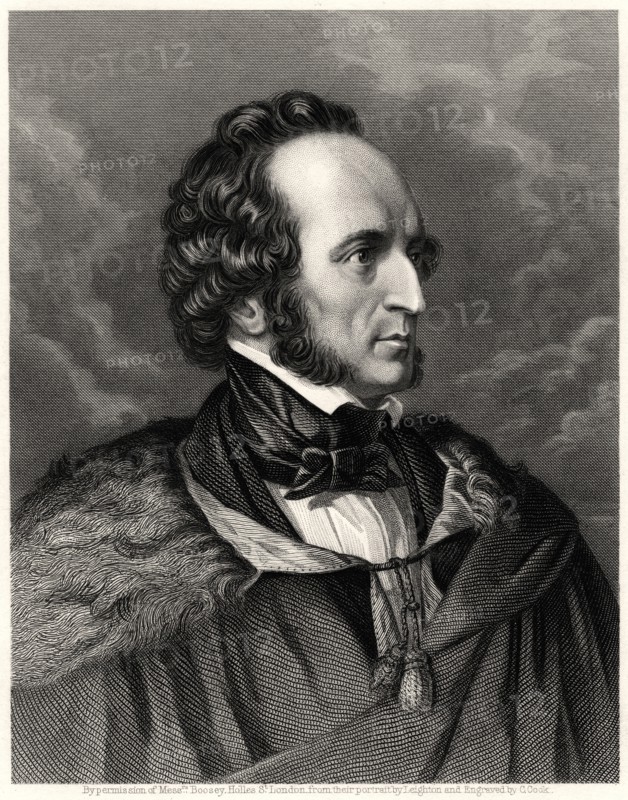'Mendelssohn', 19th century. Artist: C Cook
