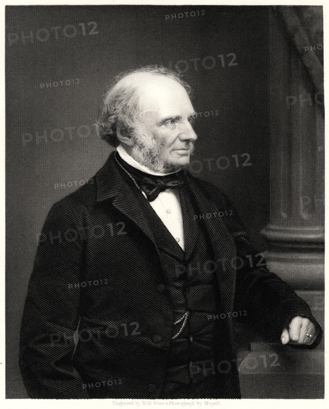 'Earl Russell', 19th century. Artist: William Holl