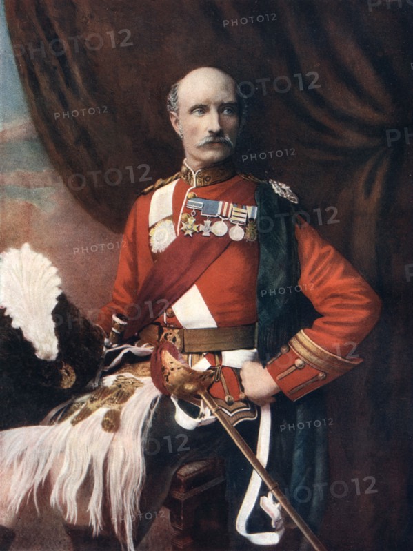 Sir George Stuart White, British Army general, 1902. Artist: Window & Grove