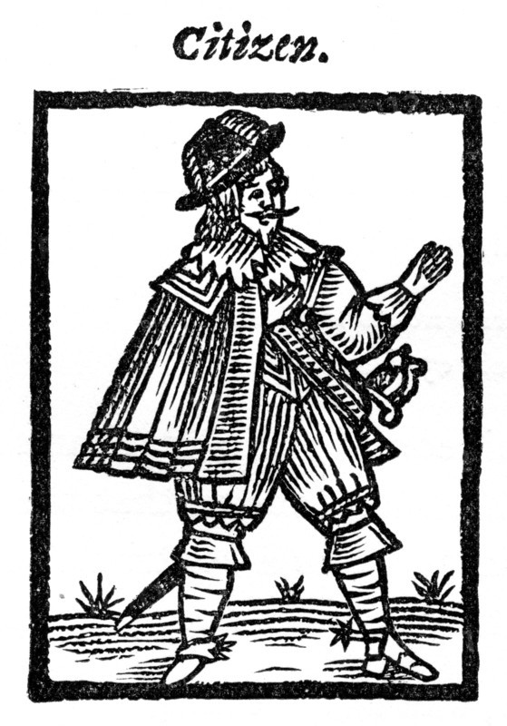 Citizen, 1641, (1910). Artist: Unknown