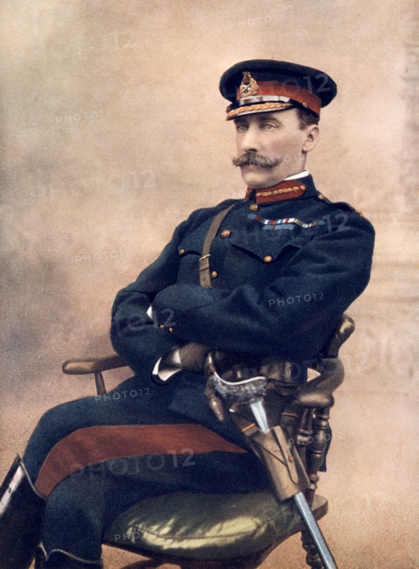 Lieutenant-General Sir HC Chermside, Commanding 14th Brigade in South Africa, 1902.Artist: C Knight