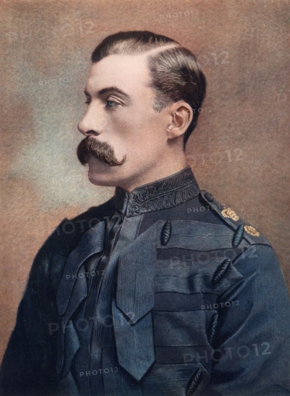 Major-General JF Brocklehurst, commanding the 2nd Cavalry Brigade, Natal Field Force, 1902.Artist: Bassano Studio