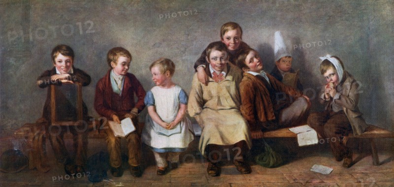 'The Smile', 1842, (1912).Artist: Thomas Webster