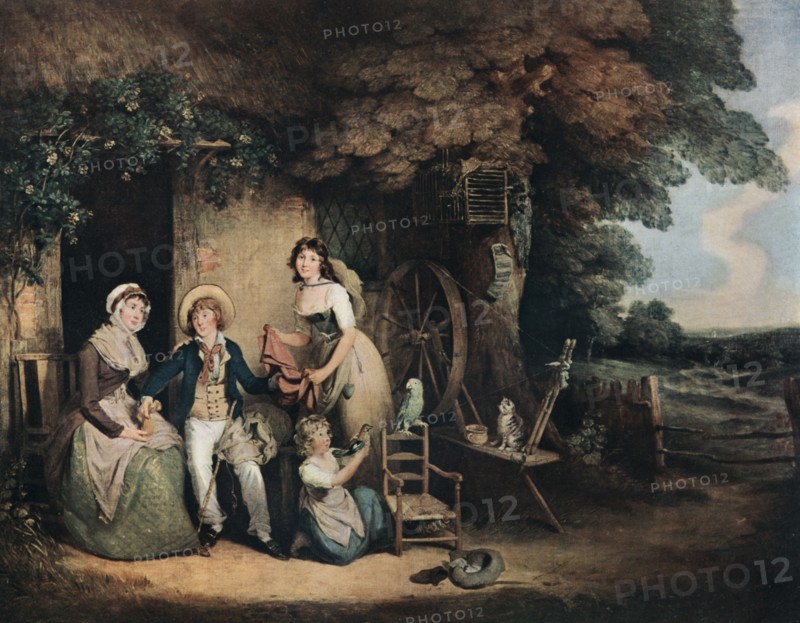 'The Sailor Boy's Return', late 18th-early 19th century (1912).Artist: William Redmore Bigg