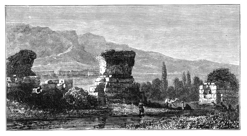 The ruins of Sardis, Lydia, Turkey, c1890. Artist: Unknown