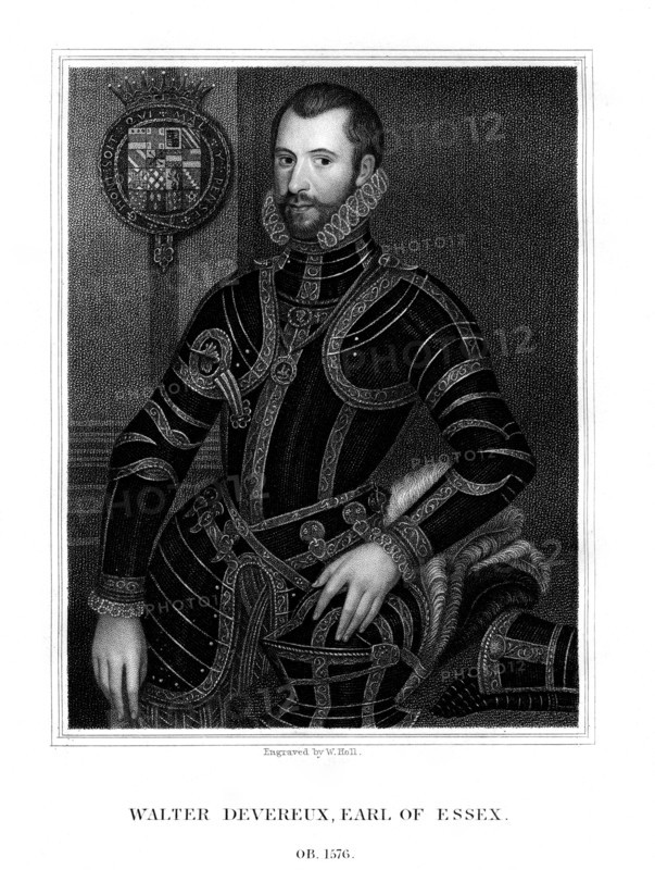 Walter Devereux, 1st Earl of Essex, English nobleman, (1824).Artist: W Holl