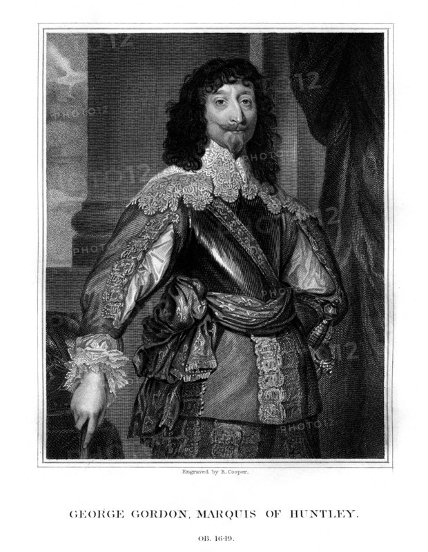 George Gordon, 2nd Marquess of Huntly, (1823).Artist: R Cooper