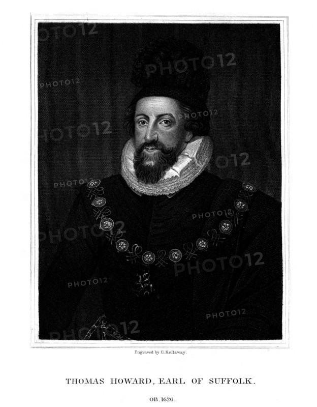 Admiral Thomas Howard, 1st Earl of Suffolk, (1825).Artist: G Kellaway