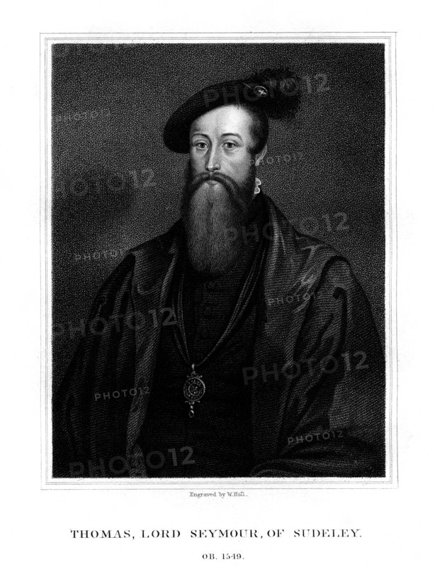 Thomas Seymour, Baron Seymour of Sudeley, younger brother of Jane Seymour, (1825).Artist: W Holl