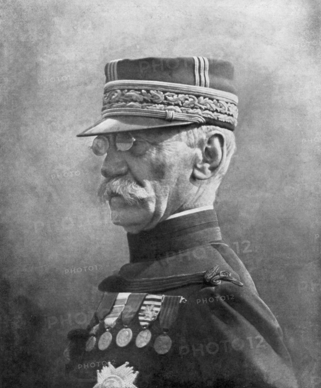 Joseph Gallieni, French First World War general, 2 September 1914. Artist: Unknown
