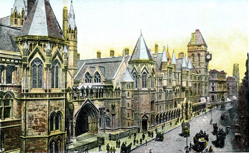 Law Courts, London, 20th Century. Artist: Unknown