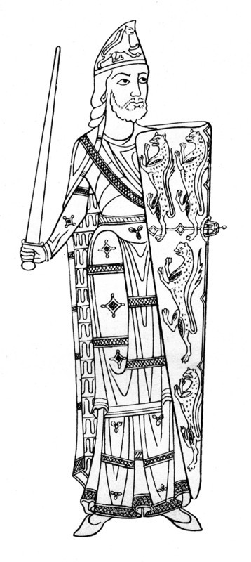 Geoffrey V, Count of Anjou, c 1150-1155 (1924). Artist: Unknown