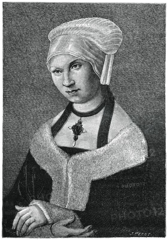 'Princess Sibylla of Saxony', (1870). Artist: J Petot
