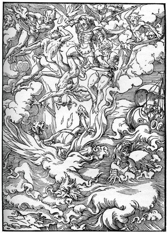 Sketch for 'The Last Judgement' in Gerard d'Euphrate, Paris, 1549, (1870). Artist: Unknown
