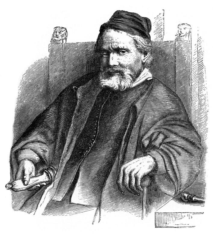 Jan Lutma, goldsmith and silversmith, 1656, (1870). Artist: Unknown