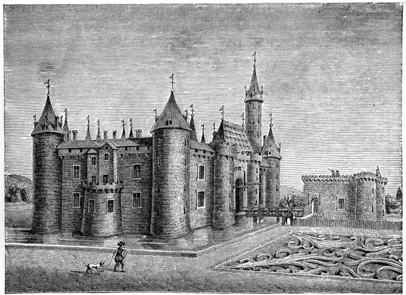Castle of Marcoussis, near Rambouillet, c17th century, (1870). Artist: Unknown