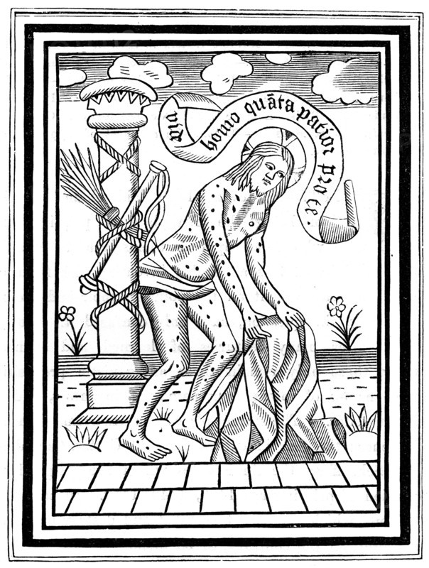 Jesus Christ after his Flagellation, c15th century, (1870). Artist: Unknown