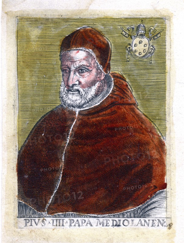 Pope Pius IV. Artist: Unknown