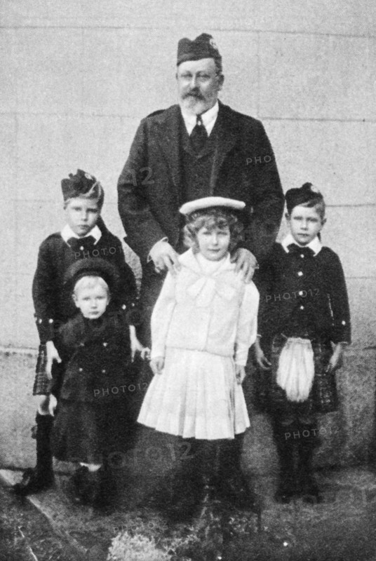 Members of the Royal Family, Balmoral, Scotland, 1902. Artist: Unknown