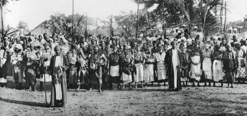 Native dancers in Mombasa, 1924-1925, (1937). Artist: Unknown